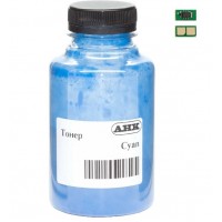 Тонер + чіп АНК для Canon 3922i/3926i/3930i/3935i, C-EXV64 бутль 750г 25500 ст. Cyan (50000555)