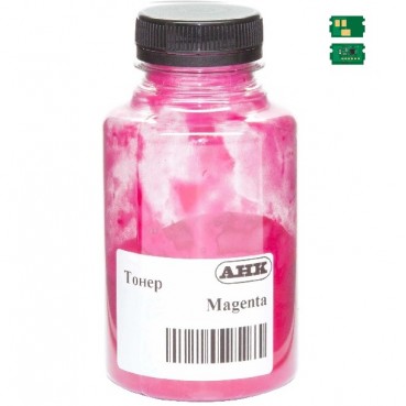 Тонер + чип АНК для Kyocera Ecosys PA2600/MA6100, TK-5450 бутль 90г 3200 ст. Magenta (50000618)