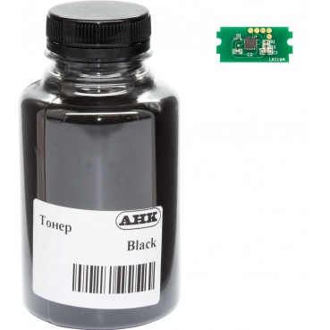 Тонер + чип АНК для Kyocera P3260dn, TK-3200 бутль 1200г 40000 ст. Black (50000636)
