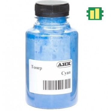 Тонер + чип АНК для Kyocera ECOSYS M8130cidn/M8124cidn, TK-8115 бутль 180г Cyan (50000750)