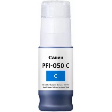 Контейнер з чорнилами Canon для imagePROGRAF TC-20/TC-20M, PFI-050 70мл Cyan (5699C001AA)