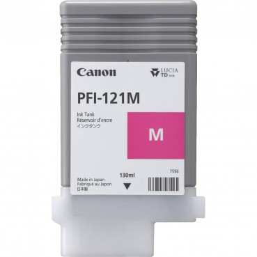 Чорнило Canon для imagePROGRAF TM-250/350, PFI-121 130мл Magenta (6267C001AA)