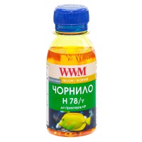 Чернила WWM для HP №178 100г Yellow Водорастворимые (H78/Y-2)