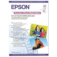 Фотобумага Epson Premium глянцевая 250г/м кв, A3+, 20л (C13S041316)