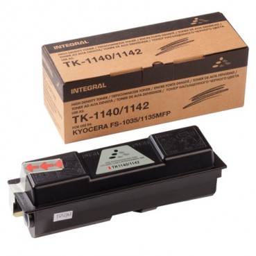 Туба з тонером Integral для Kyocera Mita FS-1035/1135 аналог TK-1140 Black (12100089C)