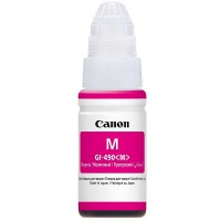 Контейнер з чорнилами Canon для Pixma G1400/G2400/G3400 GI-490M 70мл Magenta (0665C001)