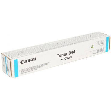 Туба з тонером Canon 034 для iRC-C1225/1225iF Cyan (9453B001)