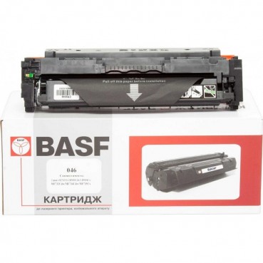 Картридж тон. BASF для Canon 046H, LBP-650/MF-730 аналог 1253C002 Cyan ( 5000 копій) (BASF-KT-CRG046CH)