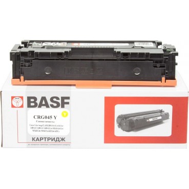 Картридж тонерний BASF для Canon 045H, MF-610/630 аналог 1243C002 Yellow (BASF-KT-1243C002)