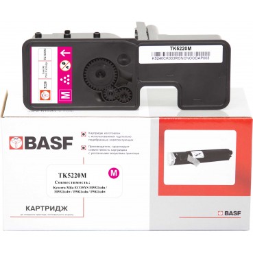 Картридж тон. BASF для KYOCERA M5521/P5021, TK-5220M аналог 1T02R9BNL1 Magenta ( 1200 копий) (BASF-KT-1T02R9BNL1)