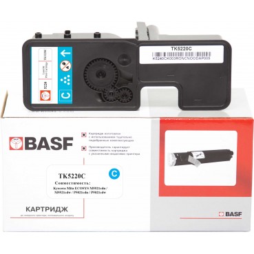 Картридж тон. BASF для KYOCERA M5521/P5021, TK-5220C аналог 1T02R9CNL1 Cyan ( 1200 копий) (BASF-KT-1T02R9CNL1)