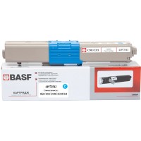 Картридж тон. BASF для OKI C301/C321/MC332/MC342 аналог 44973543 Cyan ( 1500 копий) (BASF-KT-44973543)