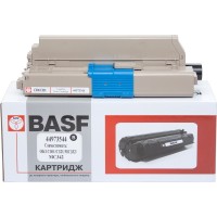 Картридж тон. BASF для OKI C301/C321/MC332/MC342 аналог 44973544 Black ( 2200 копий) (BASF-KT-44973544)