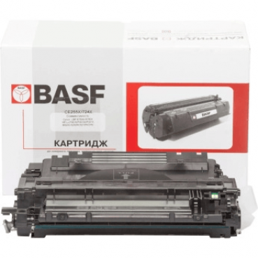 Картридж тон. BASF для Canon LBP-6750dn, HP LJ P3015 аналог CE255X/Canon 724H Black ( 12500 ст.) (BASF-KT-724-3482B002)