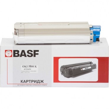 Картридж тон. BASF для OKI C5800/5900 аналог 43324424 Black ( 5000 копій) (BASF-KT-C5800B-43324424)