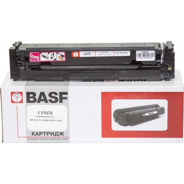 Картридж тон. BASF для HP CLJ M280/M281/M254 аналог CF543X Magenta ( 2500 копій) (BASF-KT-CF543Х)