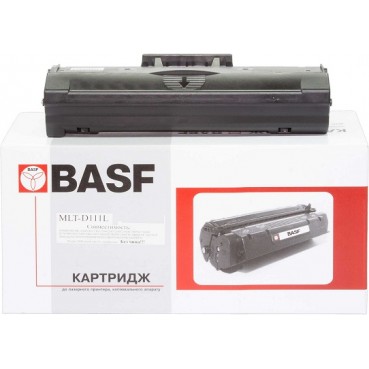 Картридж тон. BASF для Samsung SL-M2020/ML-2160, 3.6К аналог MLT-D111E/D101E Black (BASF-KT-MLTD111E-WOC) БЕЗ ЧИПА