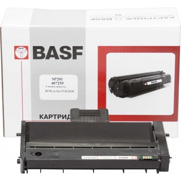 Картридж тон. BASF для Ricoh Aficio SP201/SP203/SP204 аналог 407255 Black ( 1500 копий) (BASF-KT-SP201-407255)