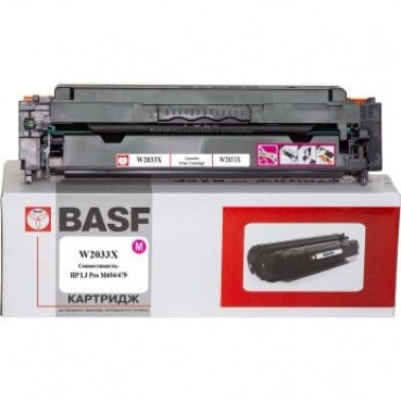 Картридж тон. BASF для HP LJ Pro M454/479 аналог W2033A Magenta ( 2100 копій) (BASF-KT-W2033A-WOC)