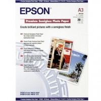 Фотопапір Epson Premium Semigloss Photo Paper 260Г/м кв, A3, 20л (C13S041334)