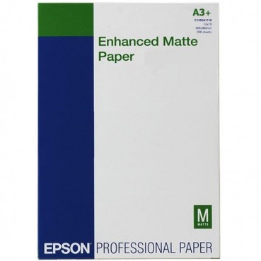 Фотобумага Epson Enhanced Matter Paper 192г/м кв, A3+, 100л (C13S041719)