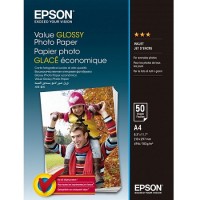 Фотопапір Epson Value Glossy глянсова 183г / м кв, A4, 50л (C13S400036)