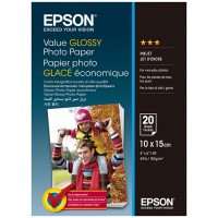 Фотопапір Epson Value Глянсовий 183Г/м кв, 10см x 15см, 20л (C13S400037)
