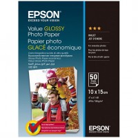 Фотопапір Epson Value Глянсовий 183Г/м кв, 10см x 15см, 50л (C13S400038)