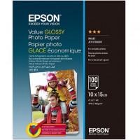 Фотопапір Epson Value Глянсовий 183Г/м кв, 10см x 15см, 100л (C13S400039)