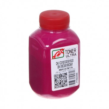 Тонер АНК для OKI C310/330/510/530 бутль 80г Magenta (1505335)