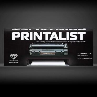 Картридж тон. PRINTALIST для Canon LBP-3200/MF3110 аналог Canon EP-27 Black ( 2700 копий) (Canon-EP27-PL)
