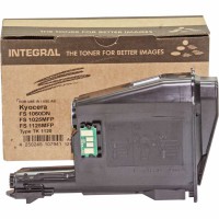 Туба с тонером Integral для Kyocera-Mita FS-1060/1025/1125 аналог TK-1120 Black (12100121C) с чипом