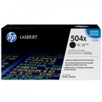 Картридж тонерный HP 504X для CLJ CM3530/CP3525 10500 копий Black (CE250X) повышенной емкости
