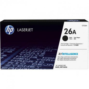 Картридж тон. HP 26A для HP LJ Pro M402d/M402dn/M402n/M426dw Black (CF226A)