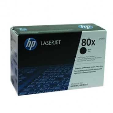 Картридж тонерный HP 80X для M425dn/M425dw/M401 2x6900 копий Black (CF280XF) двойная упаковка