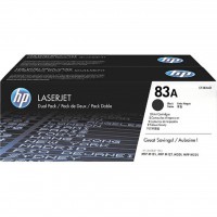 Картридж тонерный HP 83A для LaserJet Pro M125/127/M127fn 2x1500 копий Black (CF283AD) двойная упаковка