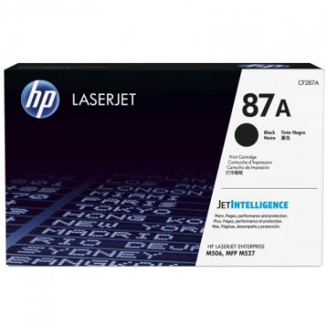 Картридж тонерный HP 87A для LaserJet Enterprise M527c/M527f/M527dn 9000 копий Black (CF287A)