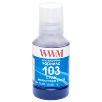 Чорнило WWM 103 для Epson L3100/3110/3150 140г Cyan (E103C)