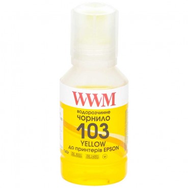 Чорнило WWM 103 для Epson L3100/3110/3150 140г Yellow (E103Y)