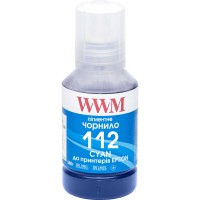 Чорнило WWM 112 для Epson L11160/6490 140г Cyan пігментне (E112CP)