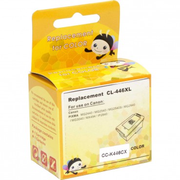 Картридж MicroJet для Canon Pixma MG2440 / MG2540 аналог CL-446 XL (8284B001) Color (CC-K446CX) підвищеної ємності