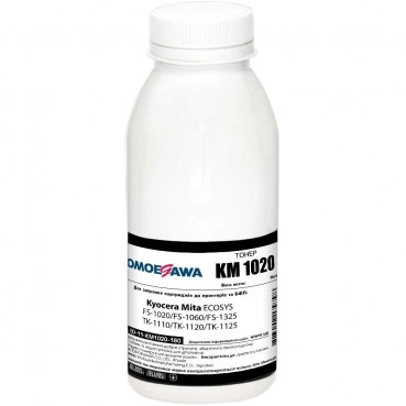 Тонер TOMOEGAWA для Kyocera ECOSYS FS-1020/FS-1060/FS-1325, TK-1110/TK-1120/TK-1125 бутль 1000г Black (ED-11-KM1020-1)