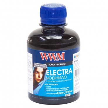 Чорнило WWM ELECTRA для Epson 200г Black водорозчинне (EU/B)