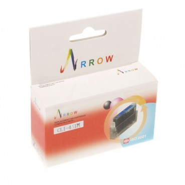 Картридж Arrow для Canon Pixma MG5540/MG6440/MG7140 аналог CLI-451M Magenta (CLI451M)