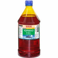 Чорнило WWM для HP №22/121/122 1000г Yellow водорозчинне (H34/Y-4)