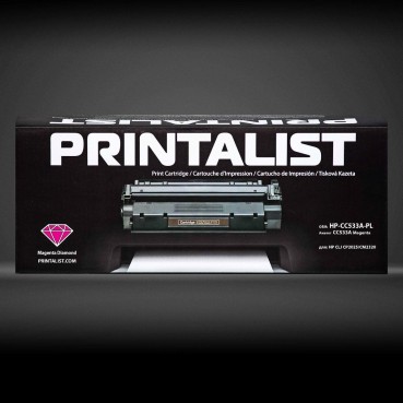 Картридж тон. PRINTALIST для HP CLJ CP2025/CM2320 аналог CC533A Magenta ( 2800 копий) (HP-CC533A-PL)