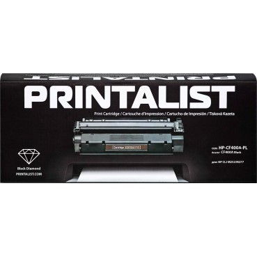 Картридж тонерный PRINTALIST для HP LJ M252/M277 аналог CF400A Black (HP-CF400A-PL)