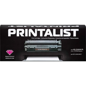 Картридж тонерный PRINTALIST для HP LJ M252/M277 аналог CF403A Magenta (HP-CF403A-PL)
