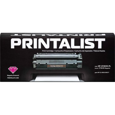 Картридж тонерный PRINTALIST для HP LJ M252/M277 аналог CF403X Magenta (HP-CF403X-PL)