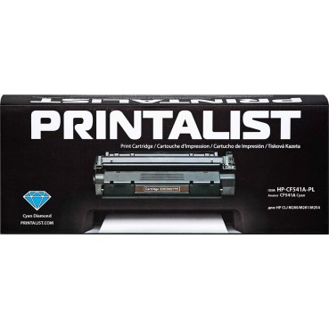 Картридж тонерный PRINTALIST для HP CLJ M280/M281/M254 аналог CF541A Cyan (HP-CF541A-PL)